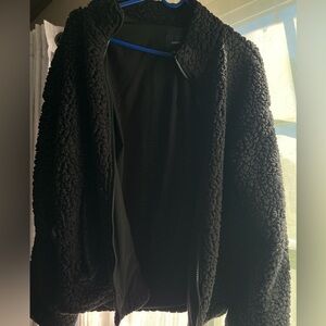 Forever 21 Large Fuzzy Black Sweater